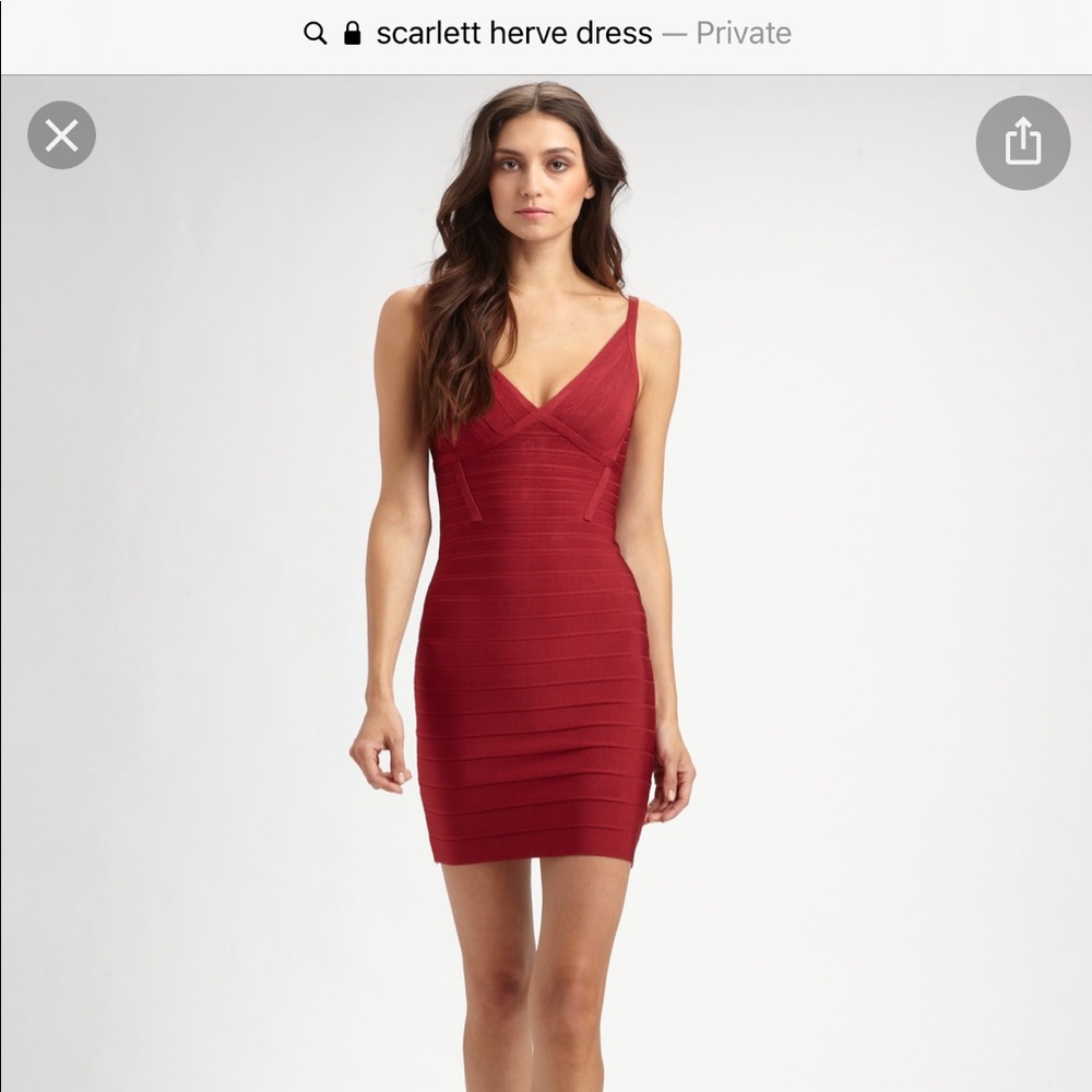 NEW w/ TAGS ON, NEVER WORN Hervè Leger dress
